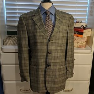 Boss Plaid Sports Coat